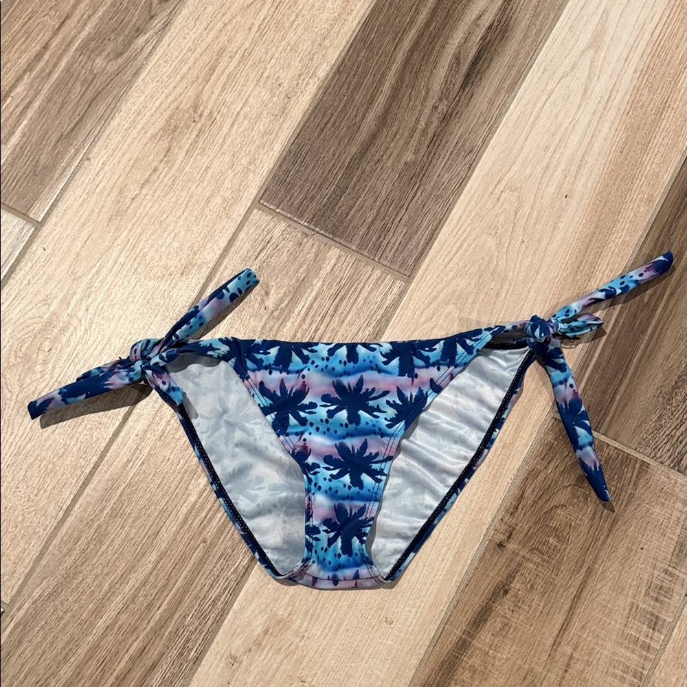 Tropical Print Bikini Bottom small no tags